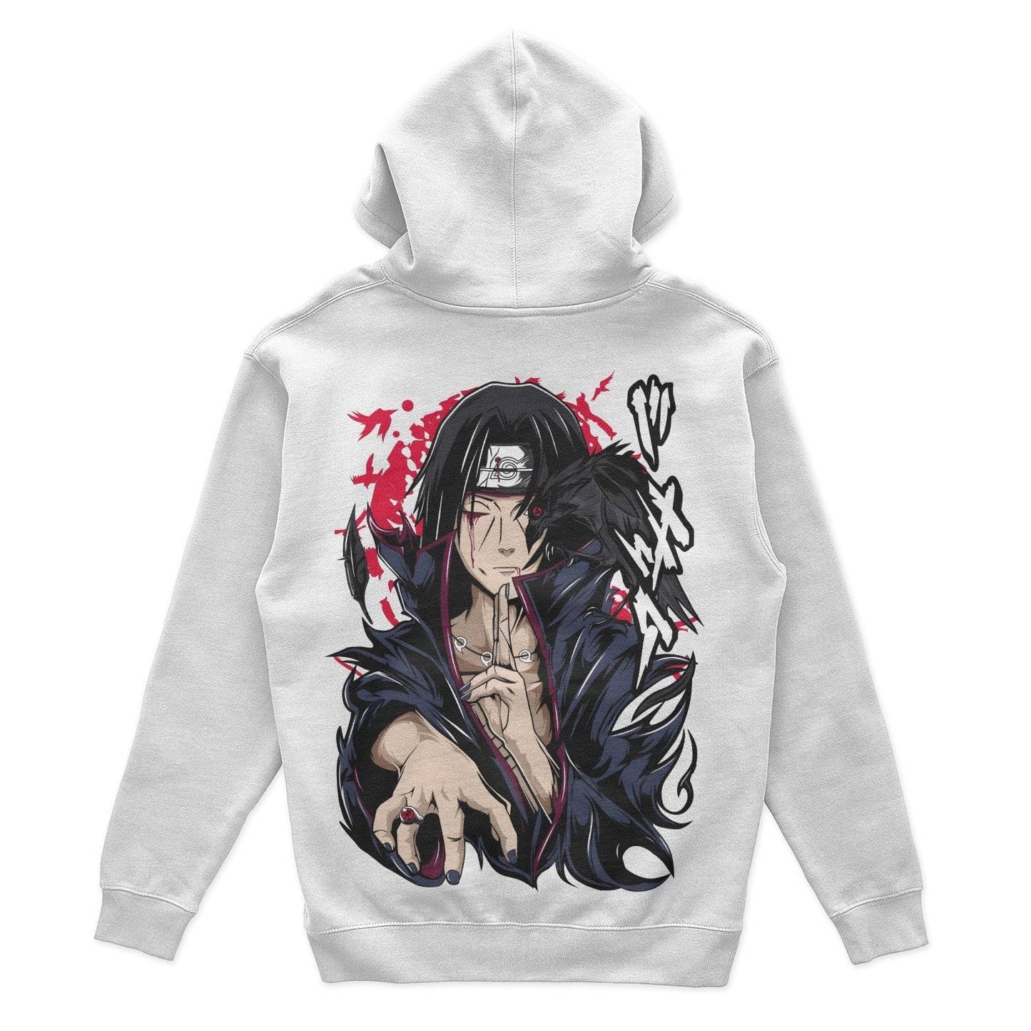 Uchiha Itachi Last Battle x Crow Hoodie