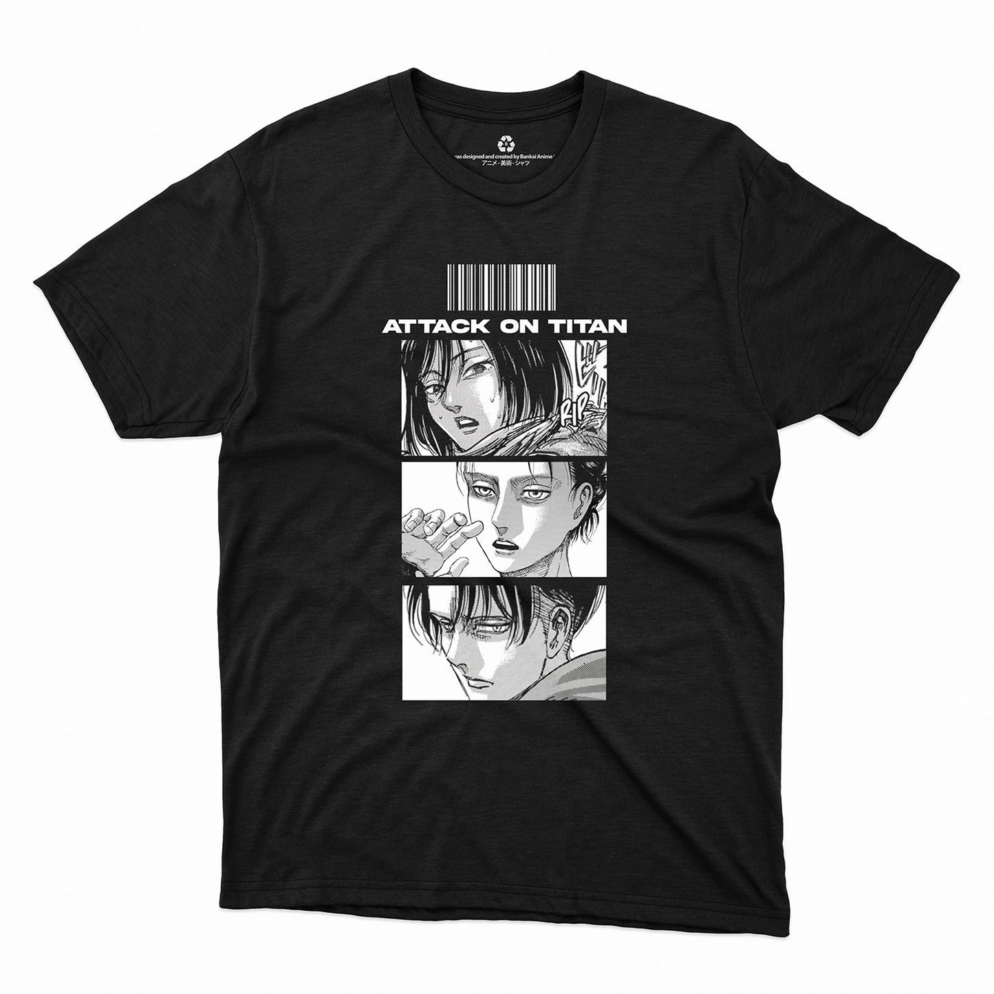 AOT - Mikasa, Eren, Levi
