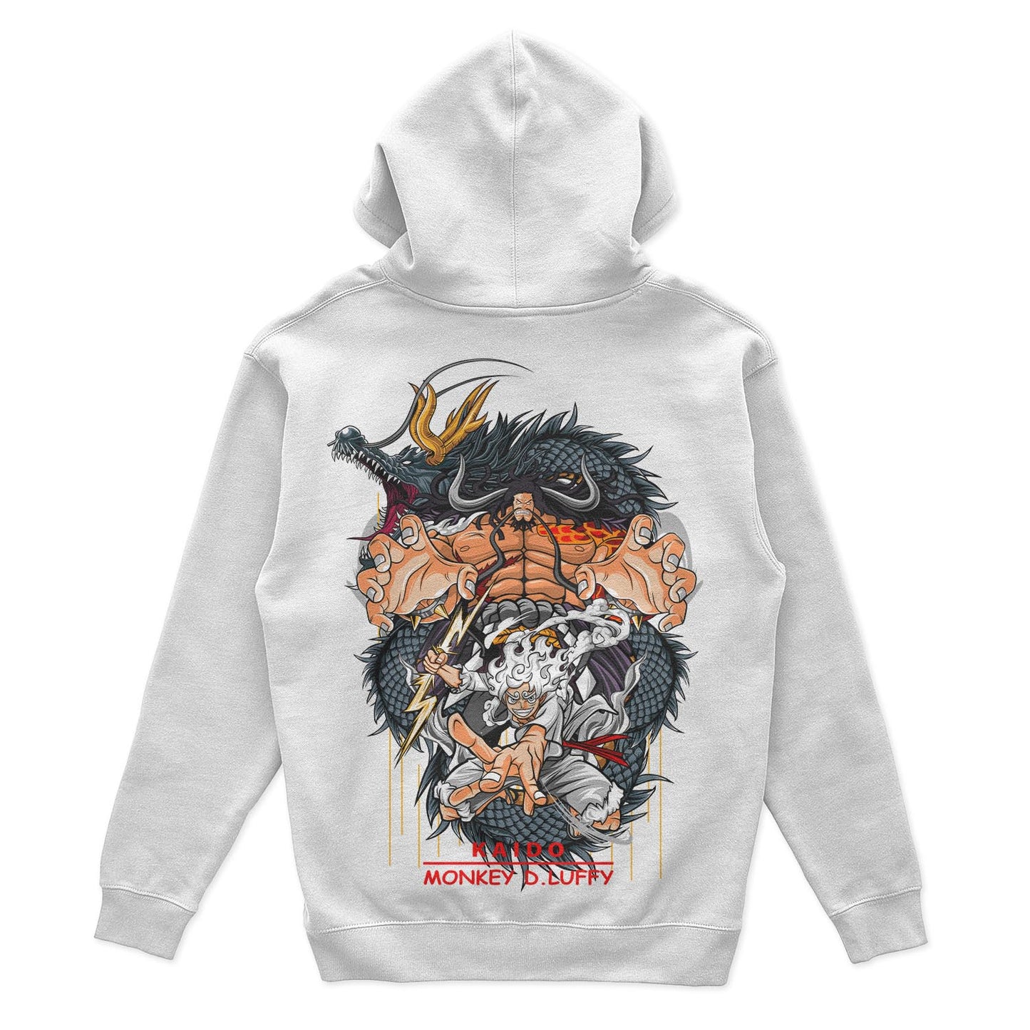 Luffy Joy Boy x Kaido Fight Hoodie