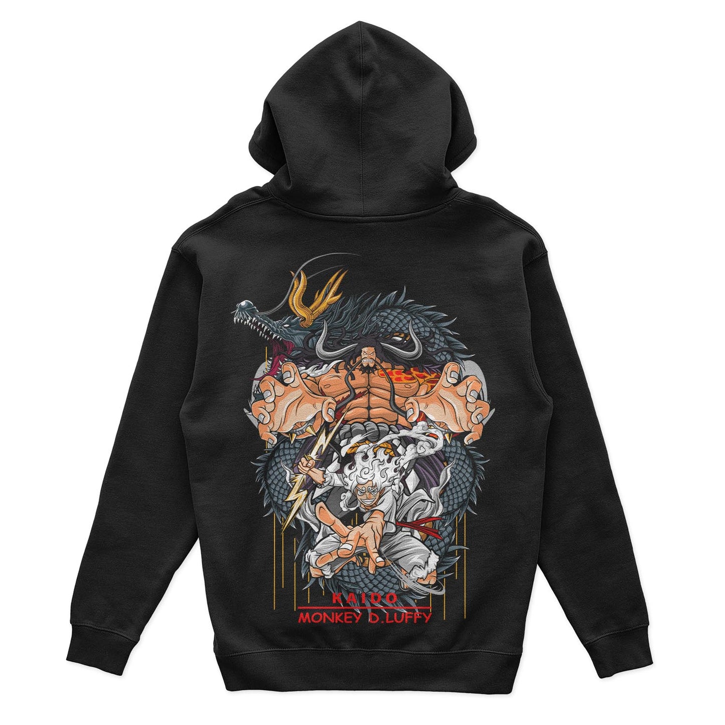 Luffy Joy Boy x Kaido Fight Hoodie