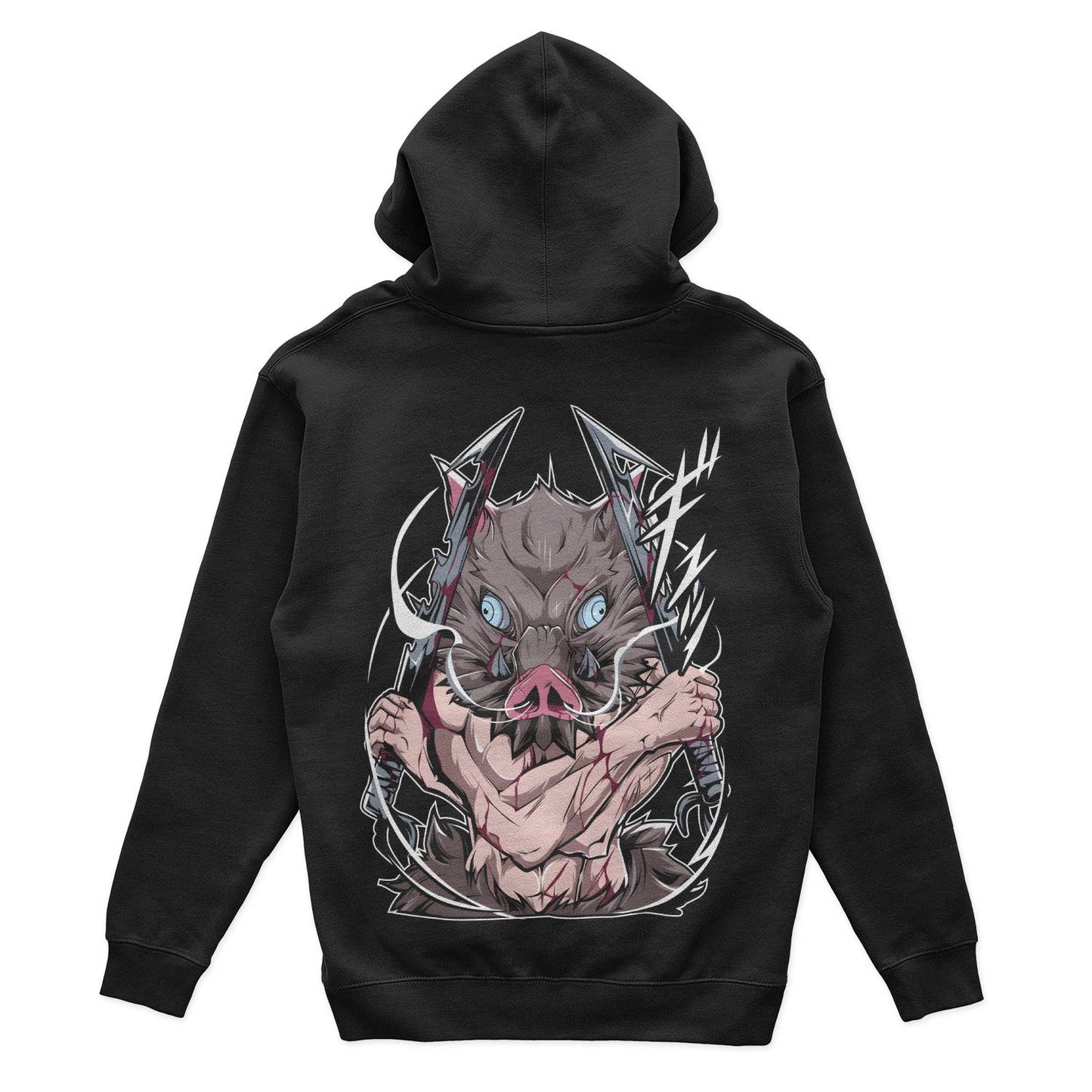 Inosuke Hashibira x Swords Hoodie