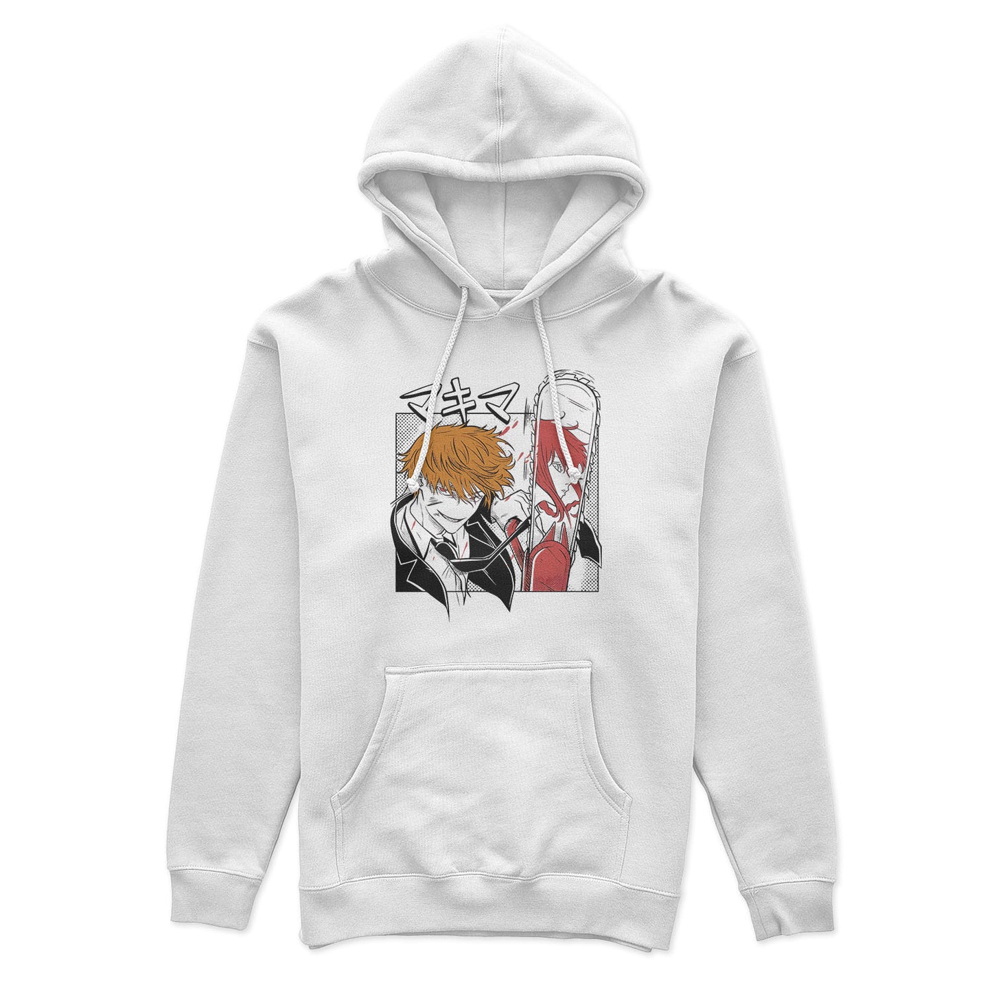 Chainsaw Man x Makima White Hoodie