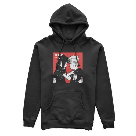 Naruto & Sasuke Fight Hoodie