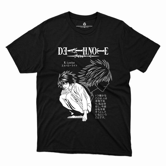 L x Death Note B&W