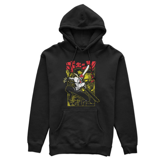 Denji x Fight Hoodie