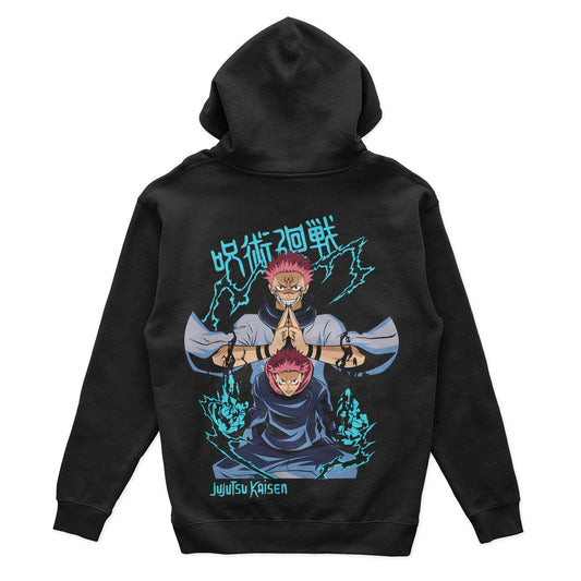 Jujutsu Kaisen x Yuji x Sukuna Hoodie