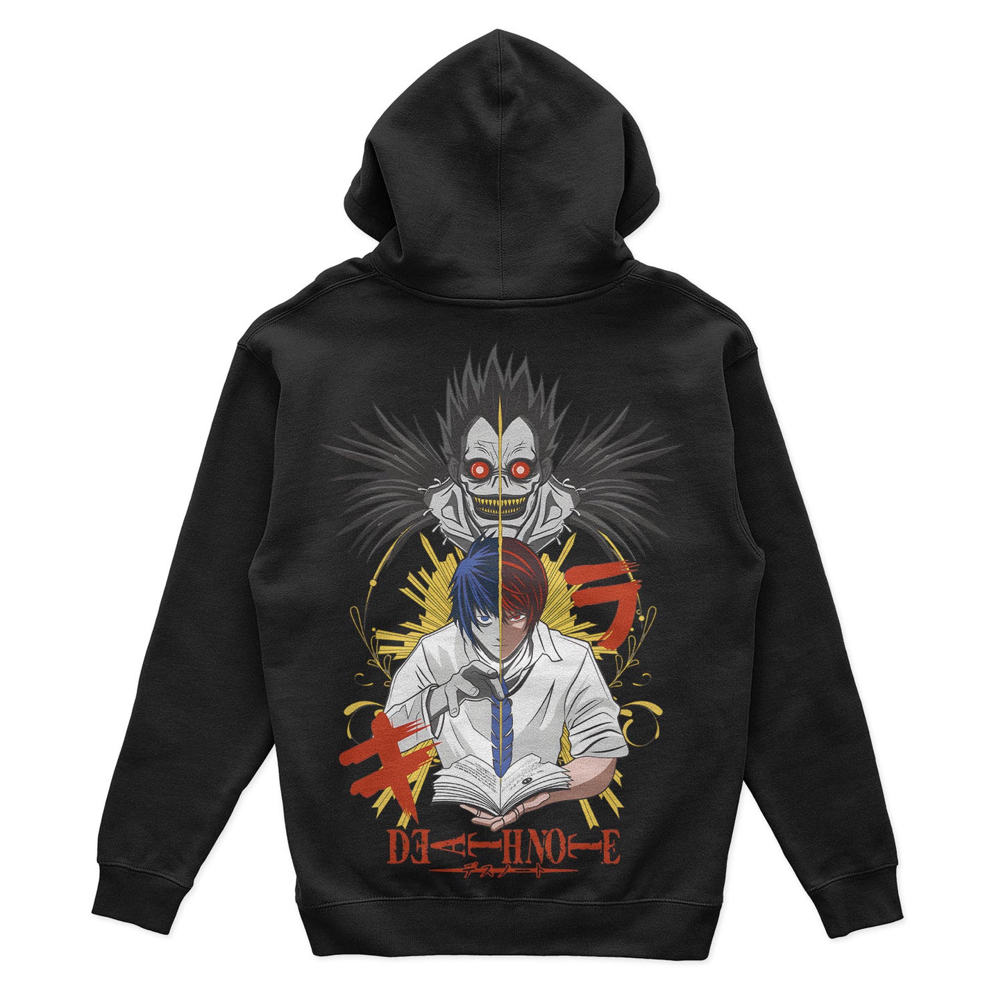 Death Note x L vs Kira Hoodie