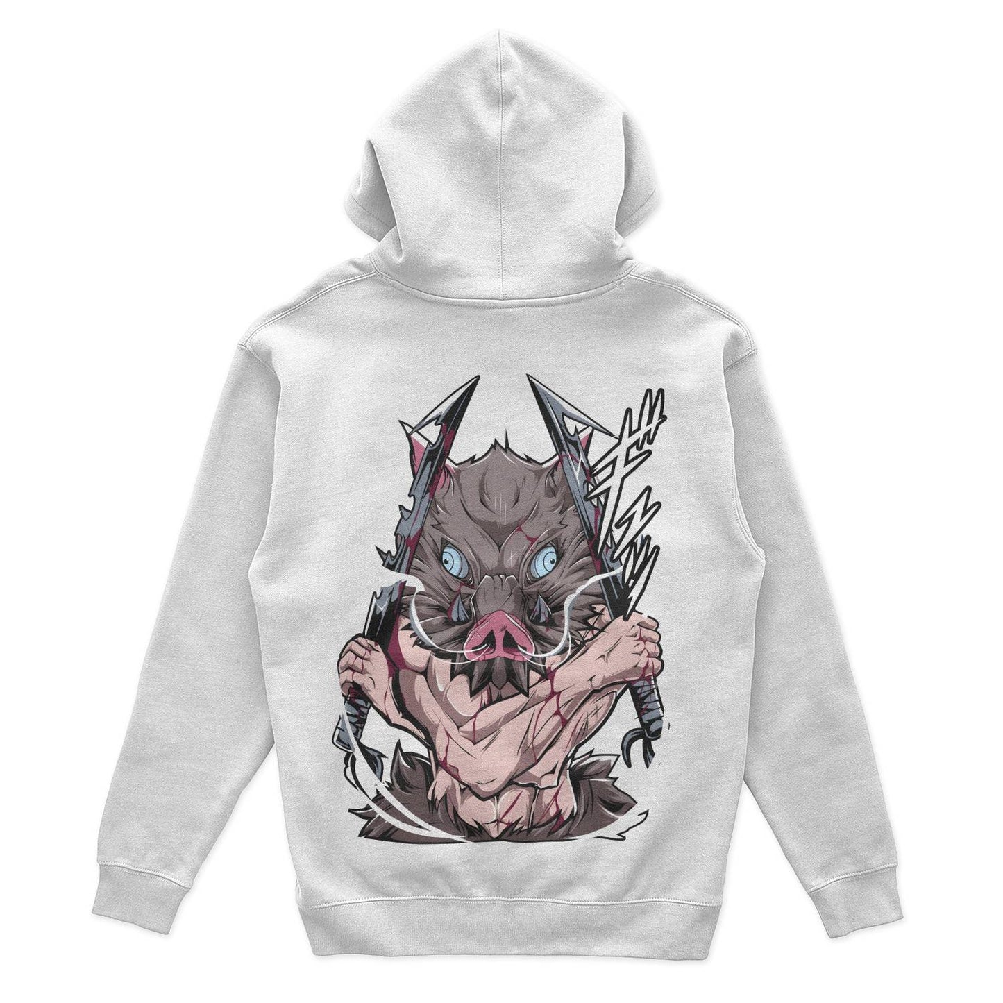 Inosuke Hashibira x Swords Hoodie