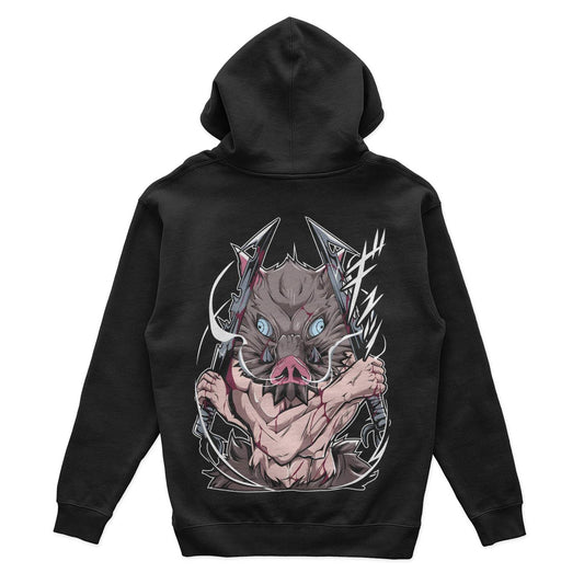 Inosuke Hashibira x Swords Hoodie