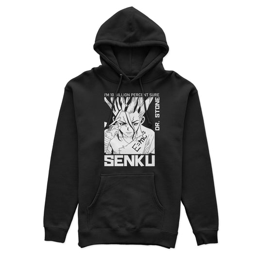 Senku B&W Hoodie