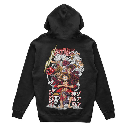 Luffy x All Gears Hoodie